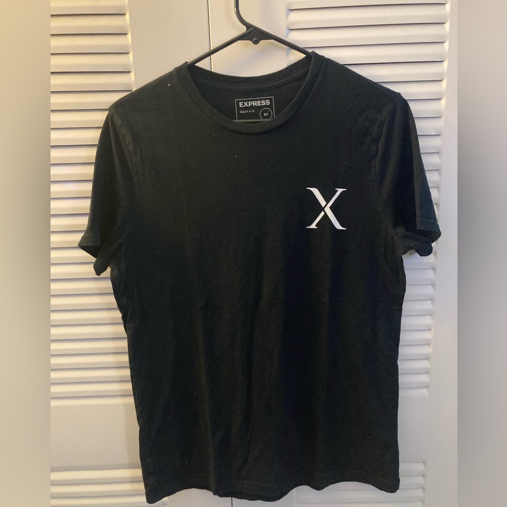 Express black “Express Together” graphic tee